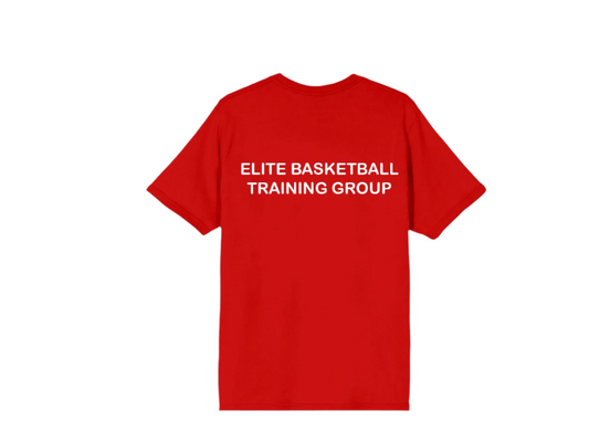Elite Basketball Training Group T-Shirt - White Print